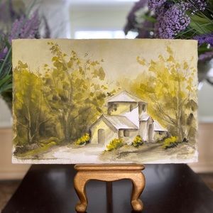 C. Scott original watercolor